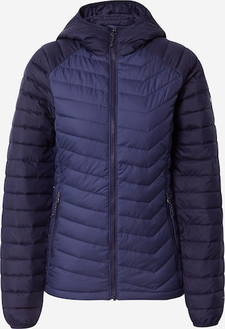 Veste outdoor 'EU Powder' COLUMBIA en bleu : devant