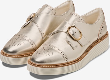 Cole Haan Slipper 'Originalgrand Monk Strap' in Gold: Vorderseite