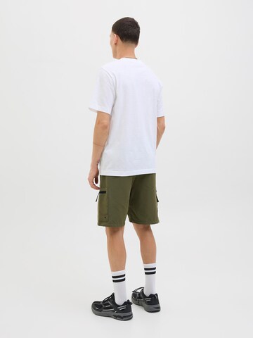 Loosefit Pantalon cargo 'JPSTJaiden Marcher' JACK & JONES en vert