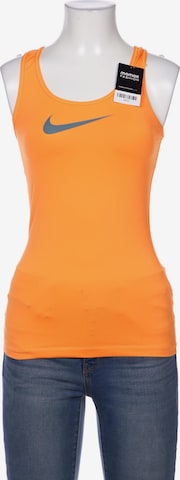 NIKE Top XS in Orange: predná strana