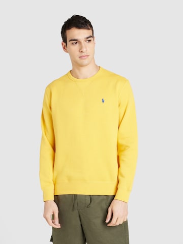 Regular fit Bluză de molton de la Polo Ralph Lauren pe galben: față