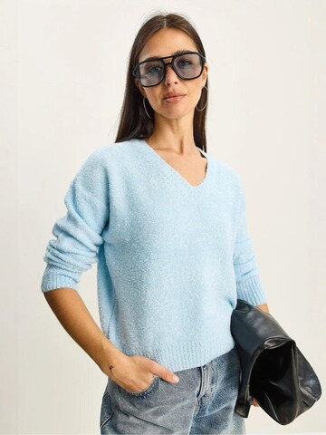 Pull-over 'Pullover' Bianco Lucci en bleu