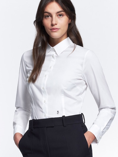 SEIDENSTICKER Bluse in weiß, Modelansicht