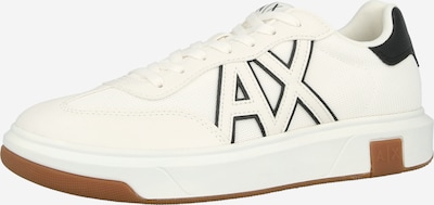 ARMANI EXCHANGE Matalavartiset tennarit 'VENICE' värissä musta / offwhite, Tuotenäkymä