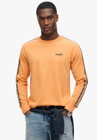 T-Shirt 'Essential' Superdry en orange : devant