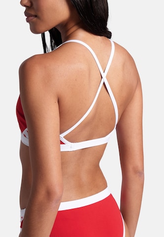 Bustino Bikini sportivo 'ICONS' di ARENA in rosso