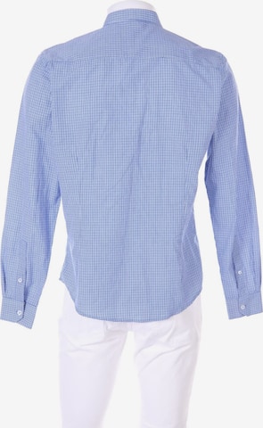 SMOG Co. Button Up Shirt in M in Blue