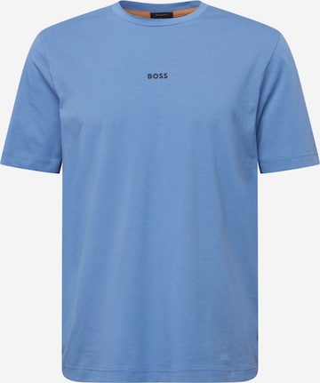 BOSS Orange Majica 'Chup' | modra barva: sprednja stran