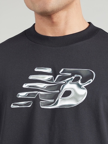 Tricou funcțional de la new balance pe negru