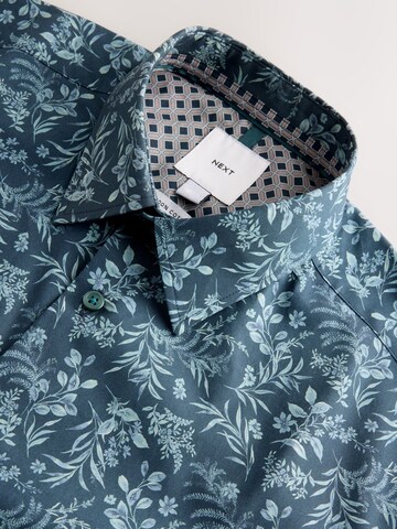Next - Ajuste regular Camisa en azul