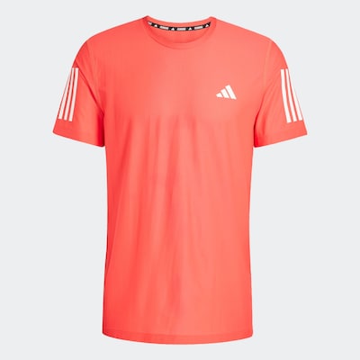 ADIDAS PERFORMANCE Performance Shirt 'Own The Run' in Light red / White, Item view