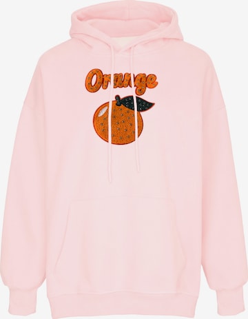 Sweat-shirt MYMO en rose : devant