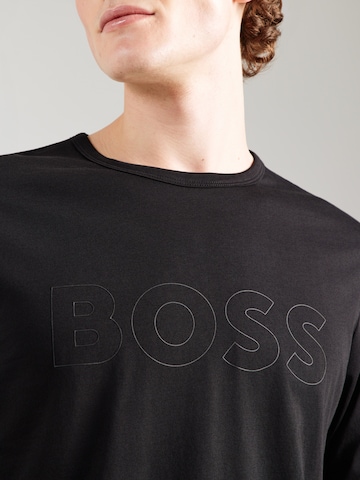 Tricou 'Tognbo' de la BOSS Green pe negru