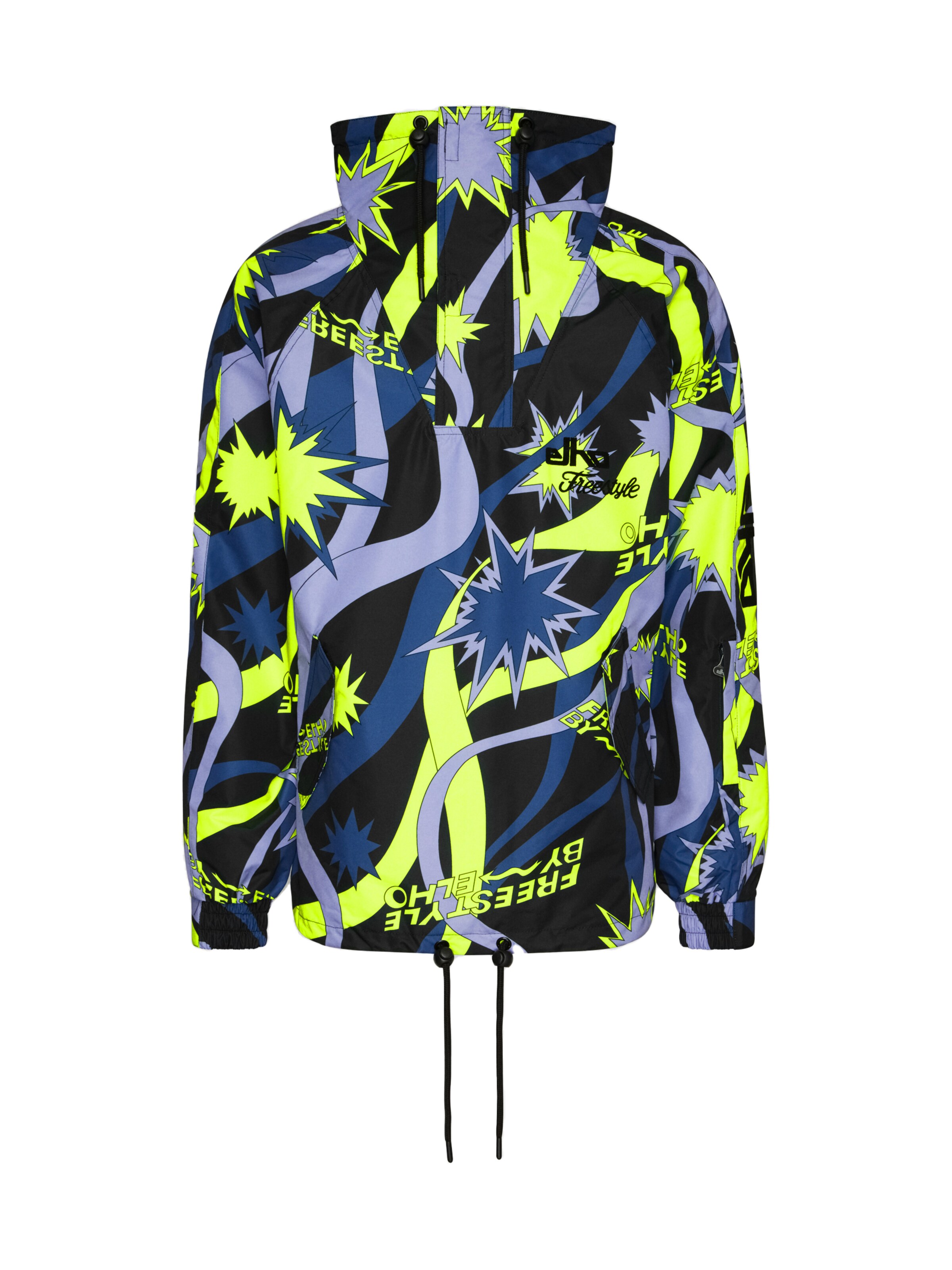 Veste fonctionnelle 'Saas Fee 89' elho en mélange de couleurs : devant