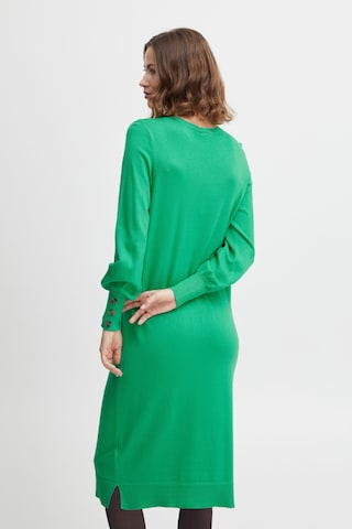Fransa Knitted dress 'Blume' in Green
