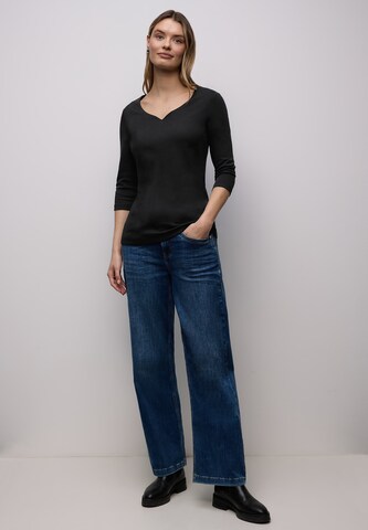 STREET ONE Shirt in Black