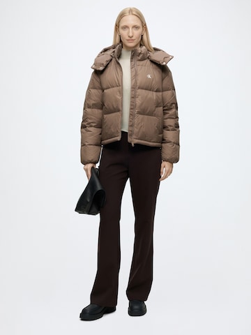 Calvin Klein Jeans Vinterjacka 'ESSENTIAL' i brun