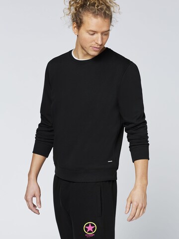 CHIEMSEE Sweatshirt in Schwarz