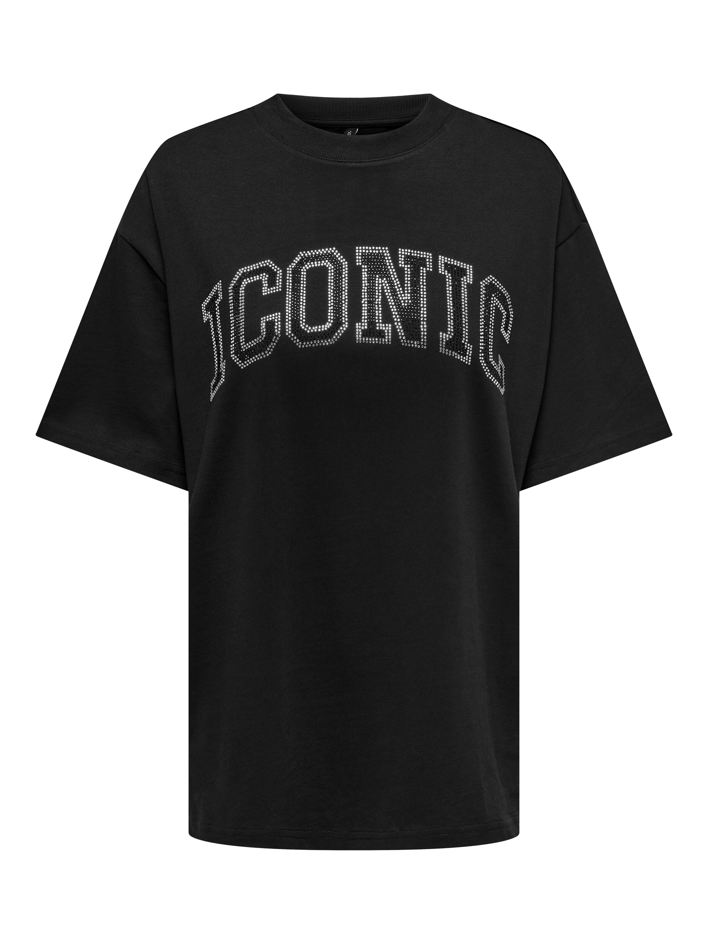 ONLY Póló 'ONLRiri' - fekete: elől