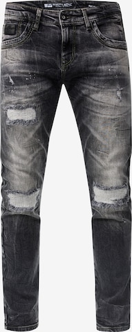 Rusty Neal Regular Jeans 'YAMATO' in Grau: Vorderseite
