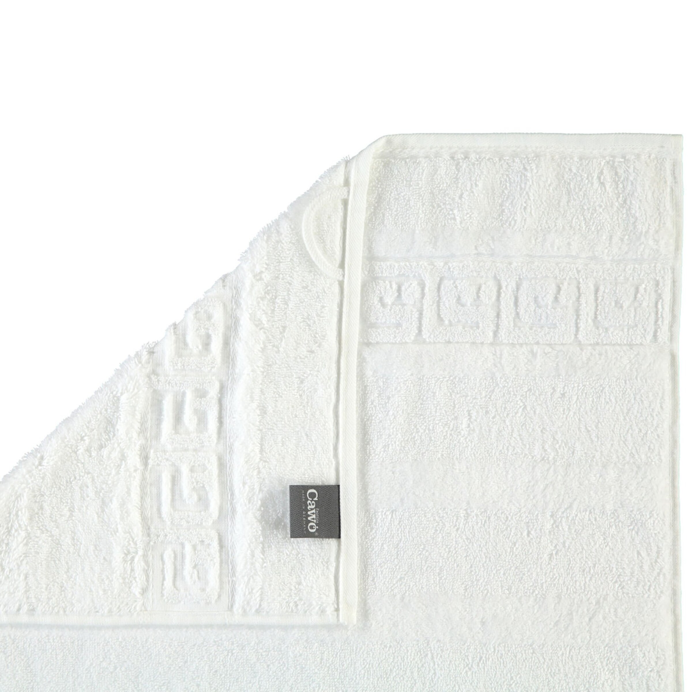 Asciugamano di Cawö in bianco