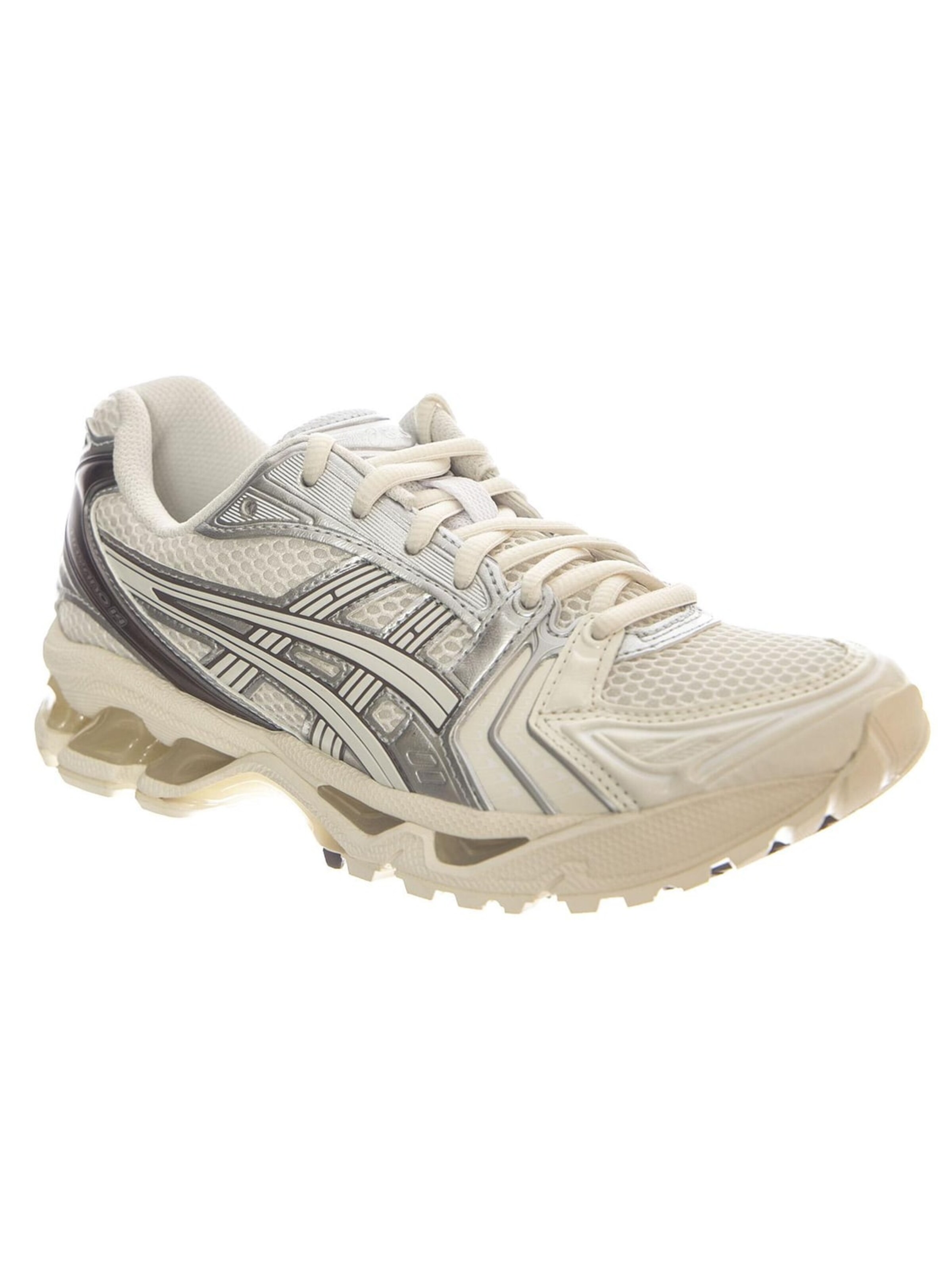 ASICS Buty sportowe sznurowane 'GEL-KAYANO 14 CREAM / COCOA POWDER' w kolorze beżowy