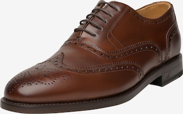 Henry Stevens Lace-Up Shoes 'Winston FBO' in Brown: front
