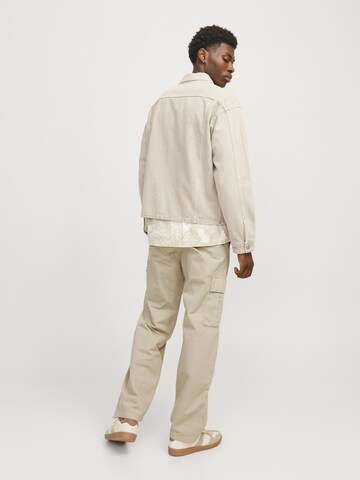 Regular Pantalon cargo JACK & JONES en beige