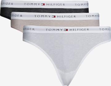 Tommy Hilfiger Underwear String in Black: front