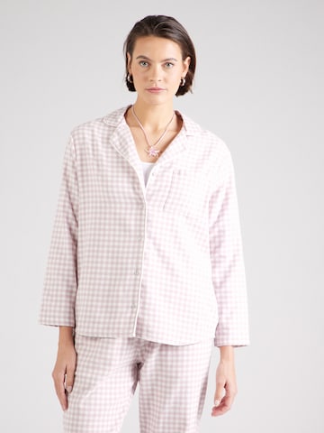 Hunkemöller Sovtröja 'Essentials' i rosa: framsida