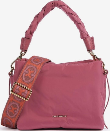 Coccinelle - Bolso de hombro 'Boheme' en rosa: frente