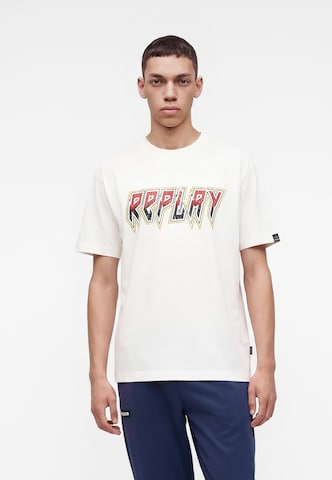 REPLAY - Camiseta en blanco: frente
