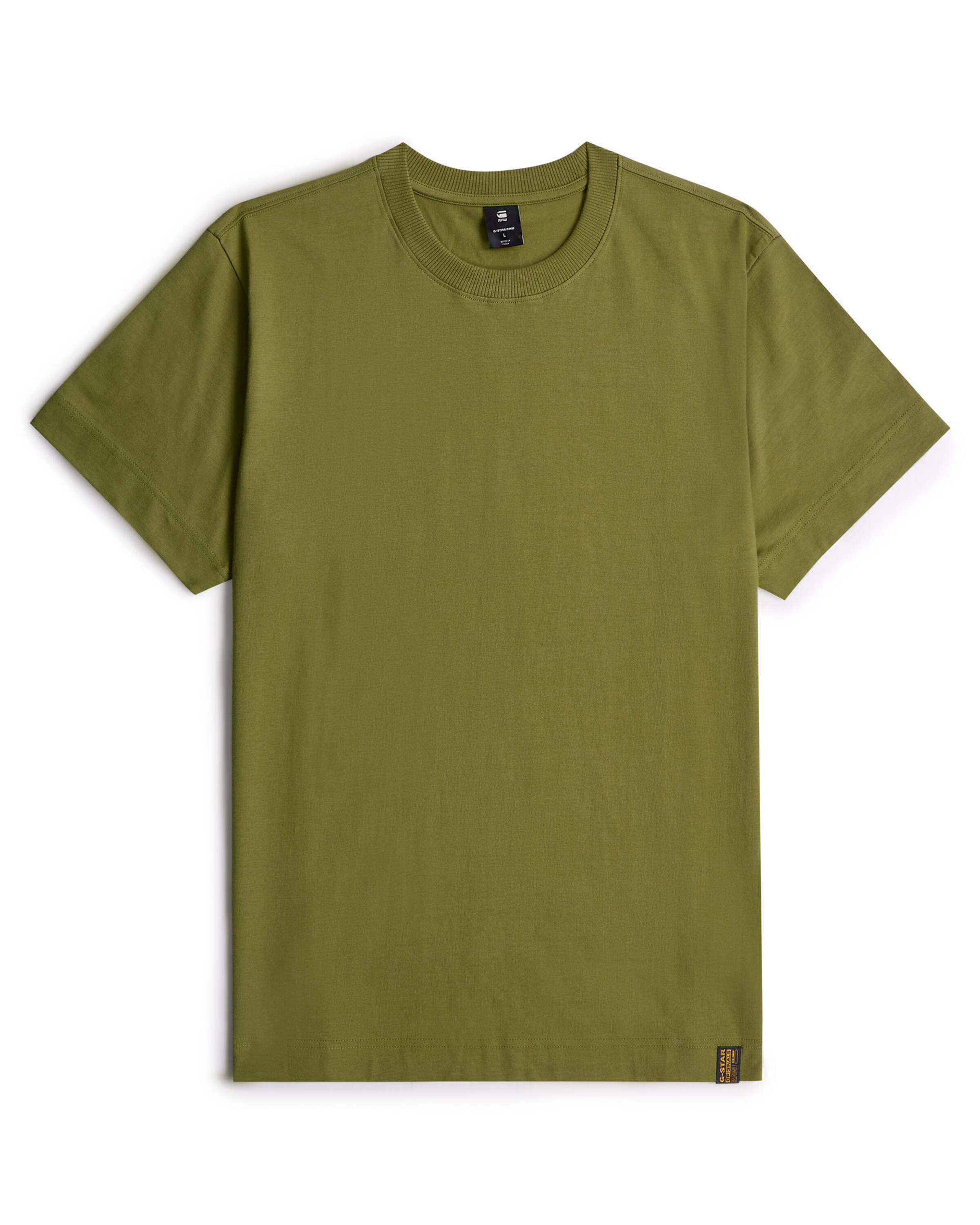 G-STAR Shirt 'Essential' in Green: front