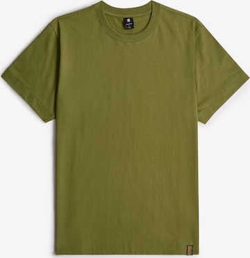 G-STAR Shirt 'Essential' in Green: front