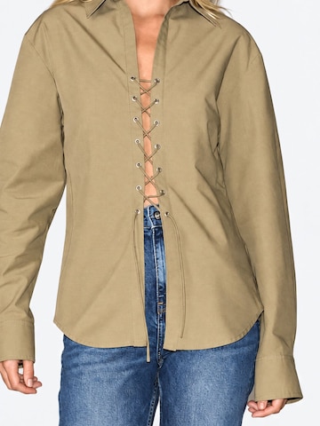 T-Shirt 'Hemden' Grimelange en vert
