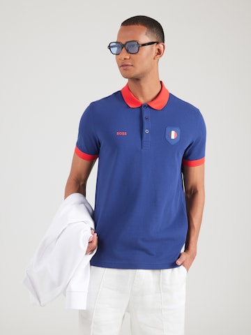 BOSS Shirt 'Lux' in Blue: front