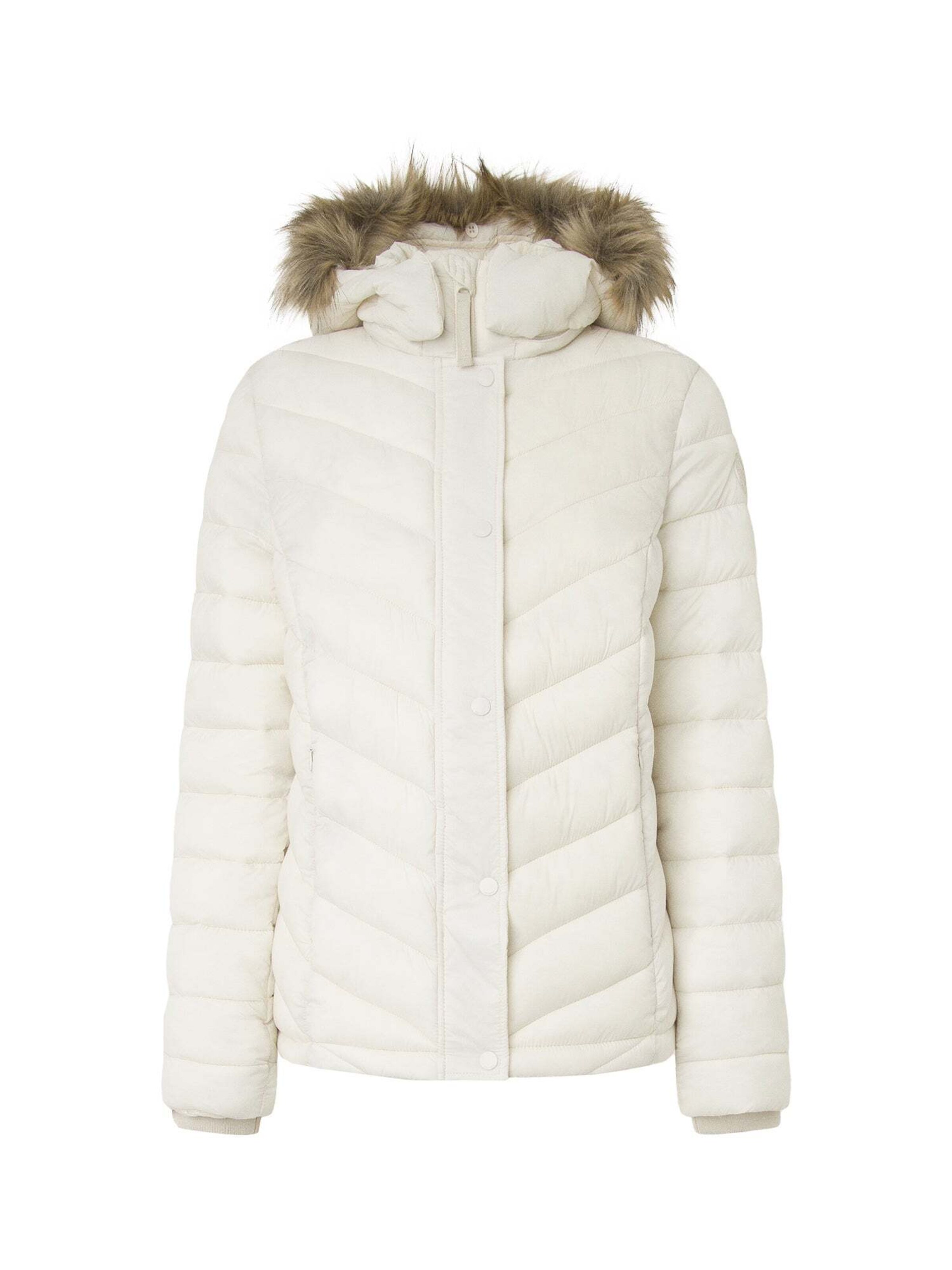 Pepe Jeans Jacke in Weiß: Vorderseite