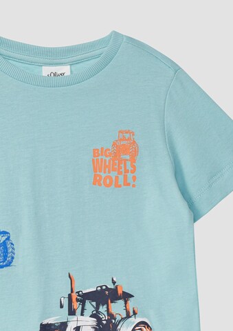 T-Shirt s.Oliver en bleu