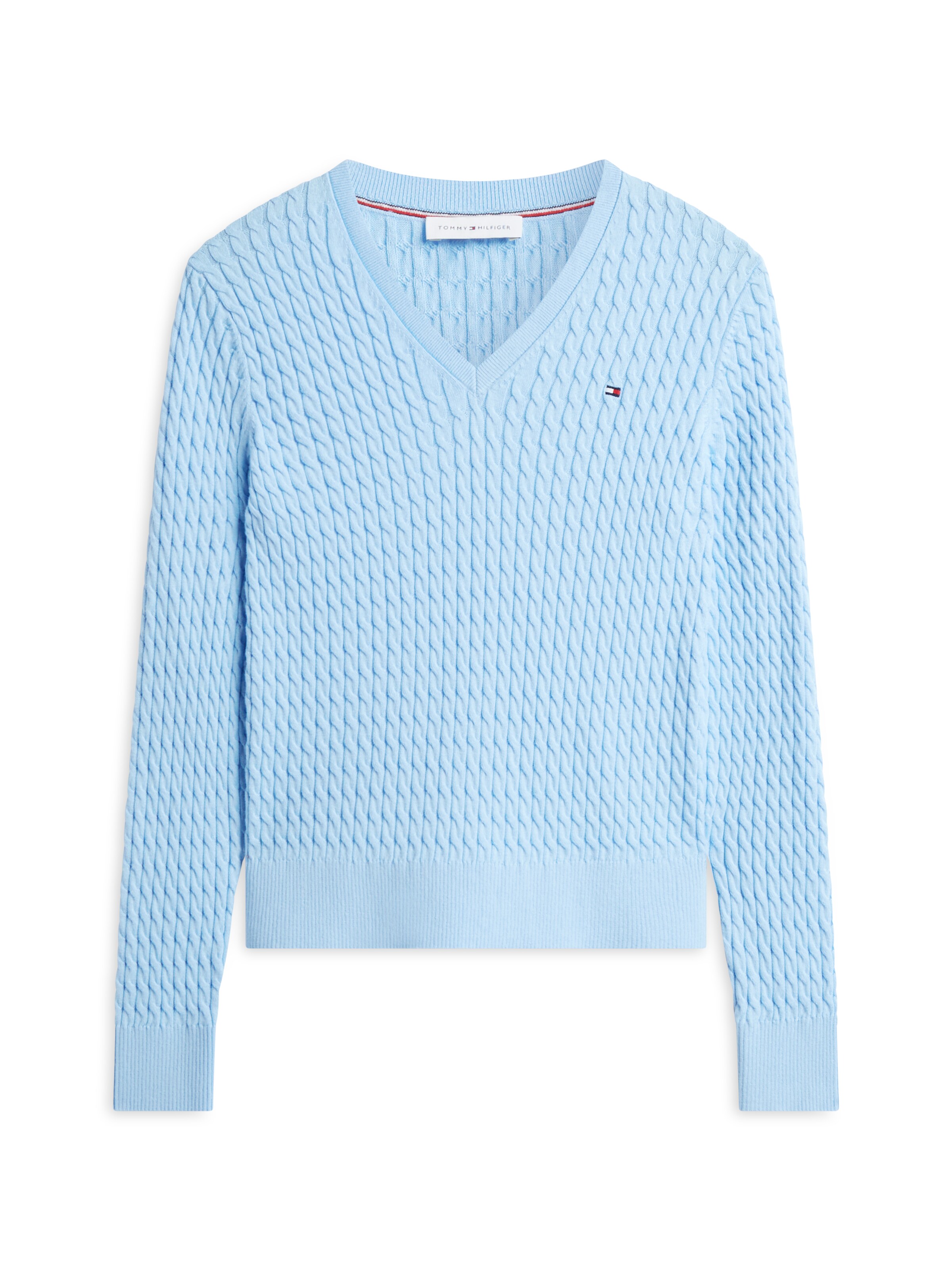 Pull-over TOMMY HILFIGER en bleu : devant