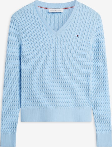Pull-over TOMMY HILFIGER en bleu : devant