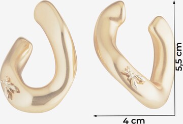 PATRIZIA PEPE Kolczyki w kolorze złoty