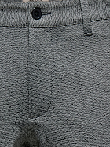 Slimfit Pantaloni chino 'MARK' di Only & Sons in grigio