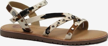 GIOSEPPO Sandale in Beige: Vorderseite