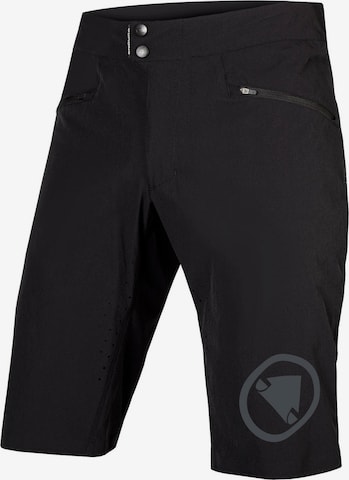 ENDURA Regular Fahrradshorts 'SingleTrack Lite Short' in Schwarz: predná strana