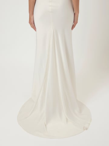 YAS Aftonklänning 'YASDOTTEA' i vit