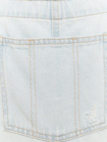 Tally Weijl Regular Latzjeans in Blau