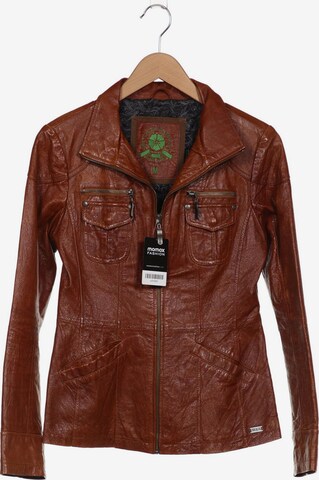 ONE GREEN ELEPHANT Jacket & Coat in M in Brown: front