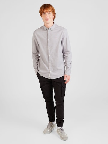 Tommy Jeans Regular fit Button Up Shirt in Grey