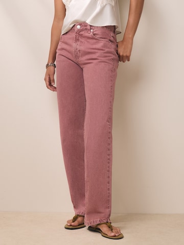 Bhoem Regular Jeans in Pink: Vorderseite