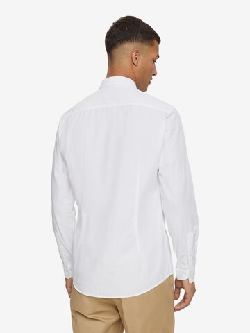 ESPRIT Slim fit Button Up Shirt in White